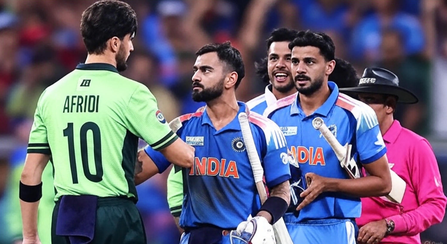 India and Pakistan cricket captains ahead of T20 Asia Cup 2025 match, set to be played in Dubai.